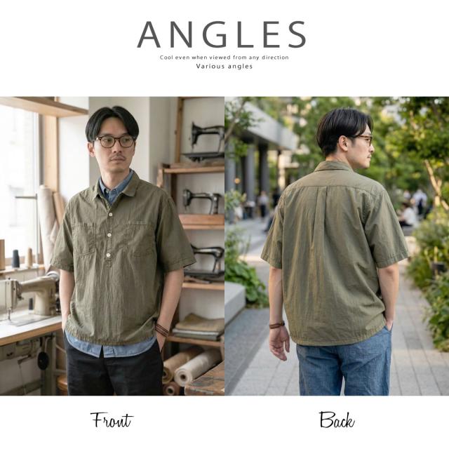 ジムマスター G733791 プルオーバーシャツ サイドスタイル 着用イメージ