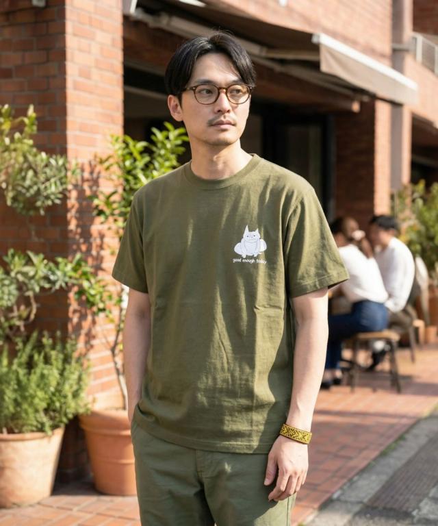 Gym Master G774773 猫プリントTシャツ カラーイメージ 半袖Tシャツ