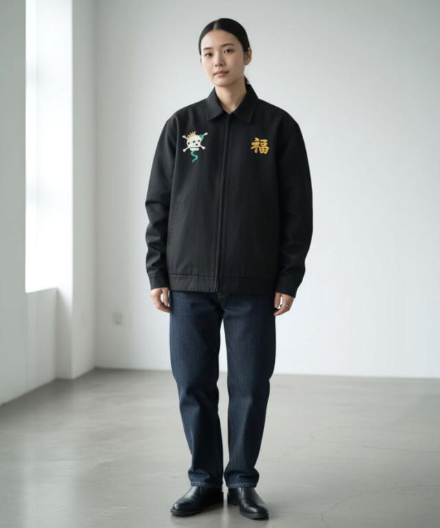 ヒューストン ベトジャン 屋外着用 コーディネート