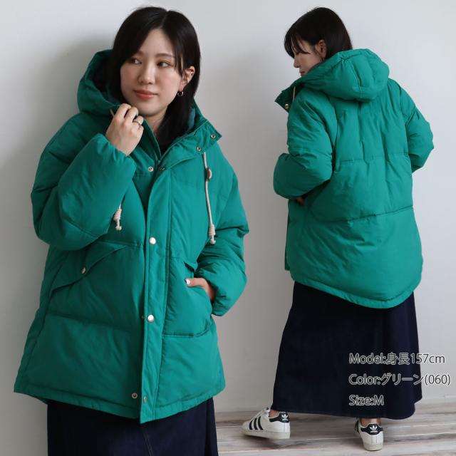 ジョンブル レディース シンサレート マウンテニア パフ パーカー