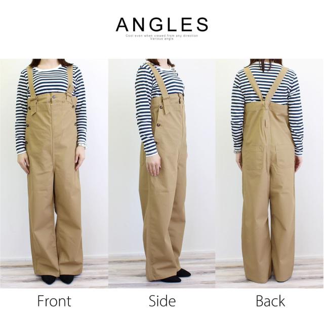 JOHNBULL ジョンブル 4WAY ライディング ルーズ サロペットワイド johnbull-zp129_7.jpg