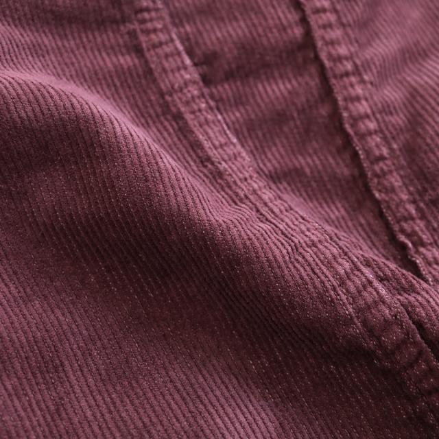 ジョンブル コーデュロイジャケット 生地アップ 細畝コーデュロイ