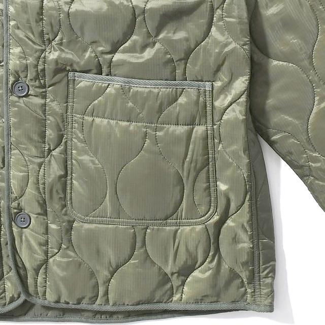 JOHNBULL ジョンブル M-65 ショートモッズコート 裾ドローコード・フィッシュテール風デザイン ディテール画像