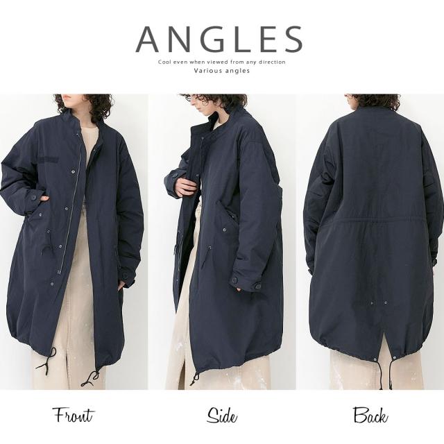 JOHNBULL ジョンブル M-65 ショートモッズコート バックスタイル フード付きミリタリーアウター