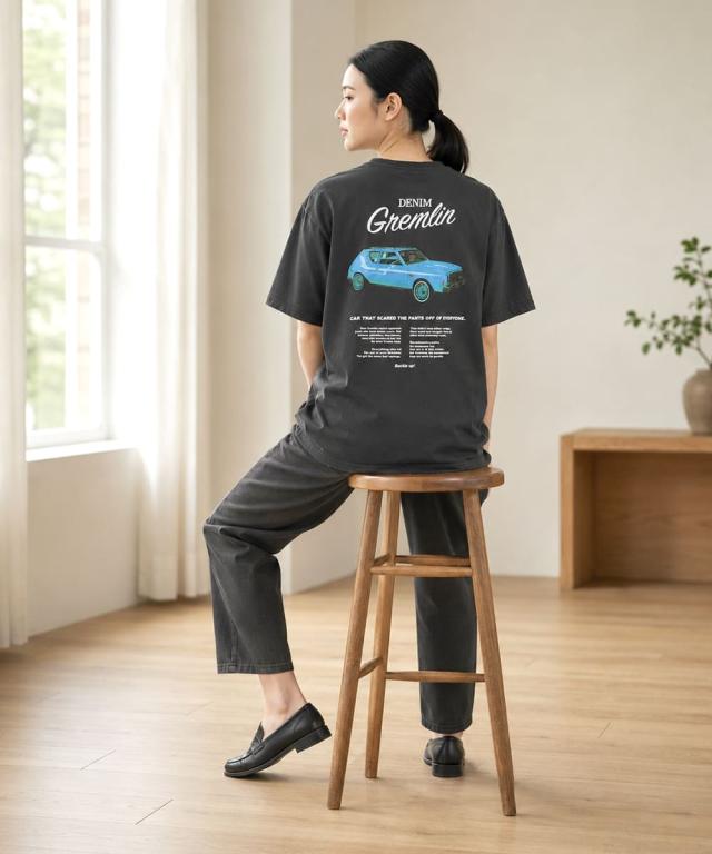 リーバイス グラフィックボックスTシャツ 各部ディテール詳細画像