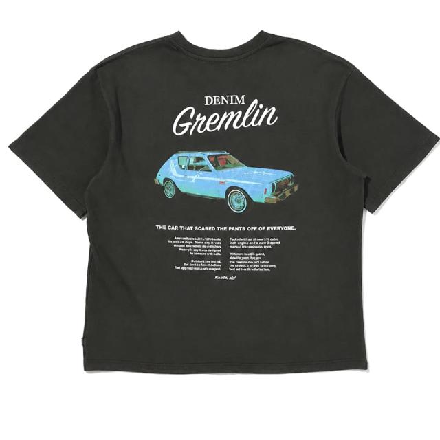 綿100％を使用したリーバイス グラフィックボックスTシャツの生地・素材感のクローズアップ