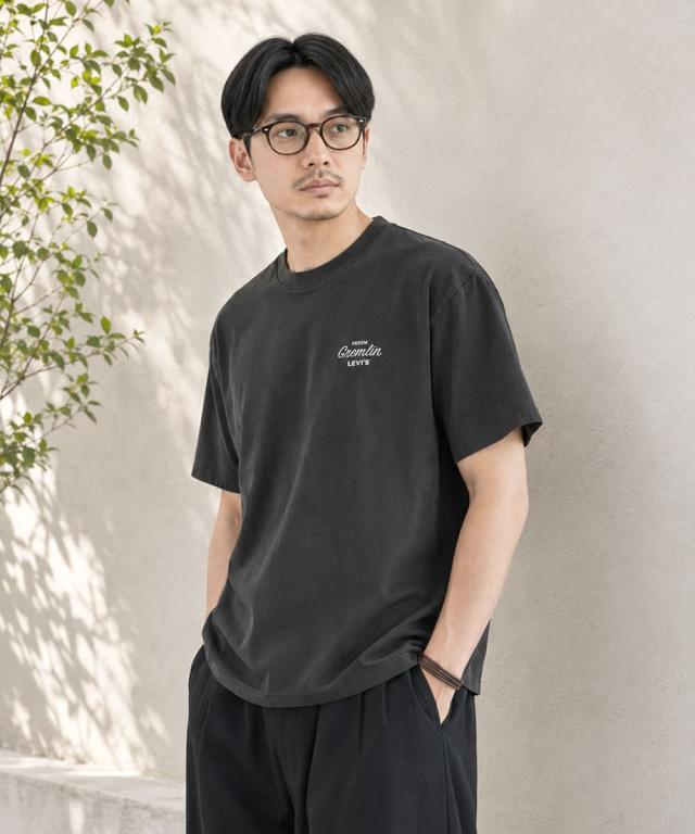 リーバイス グラフィックボックスTシャツ フロントのグラフィックデザイン拡大
