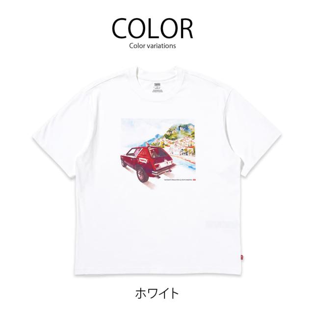 Levi's リーバイス グラフィックボックスTシャツ 004h00020 カラーバリエーション 平置き