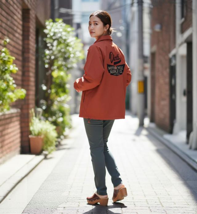 逆開ファスナー 防風仕様