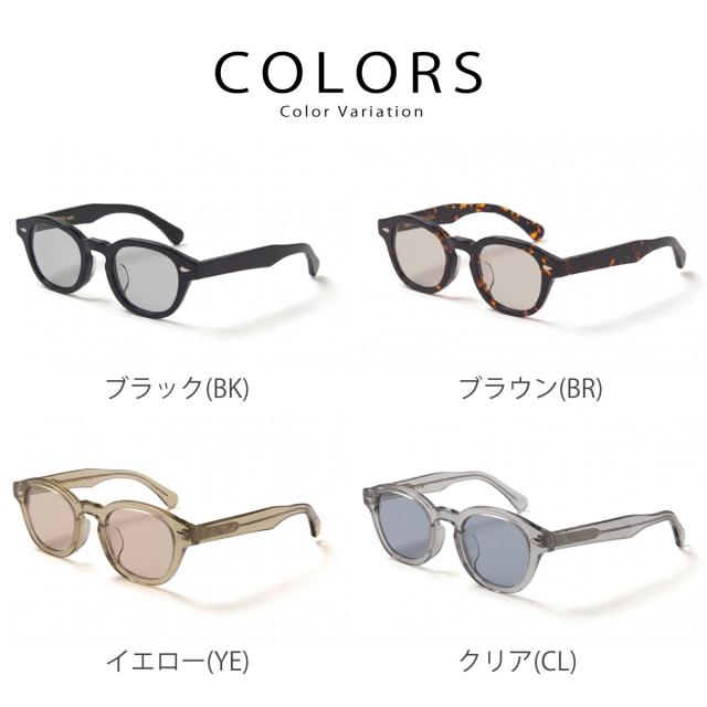 STUDIO D'ARTISAN 7558 サングラス 横向きシルエット ステンレステンプル