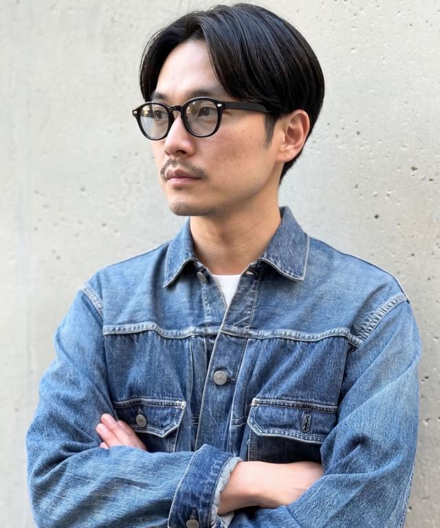 STUDIO D'ARTISAN サングラス 7558 テンプル内側 ブランドネーム刻印 ディテール