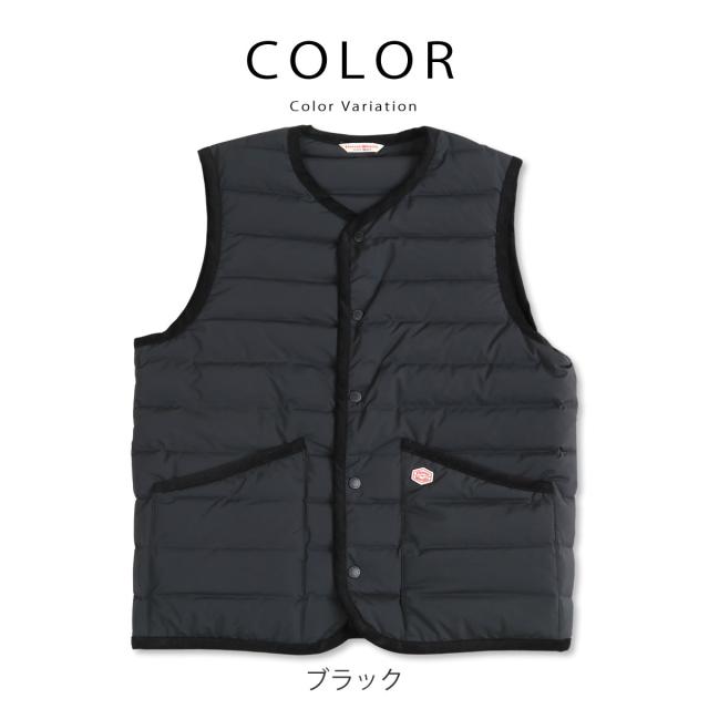 Vincent et Mireille ダウンベスト VM252SD26040 ブラック カラーバリエーション比較