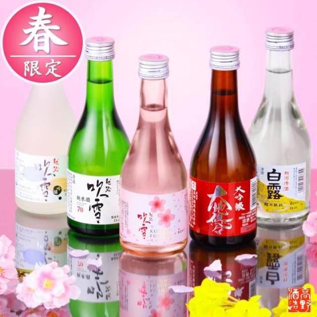 日本酒 飲み比べセット 300ml 5本