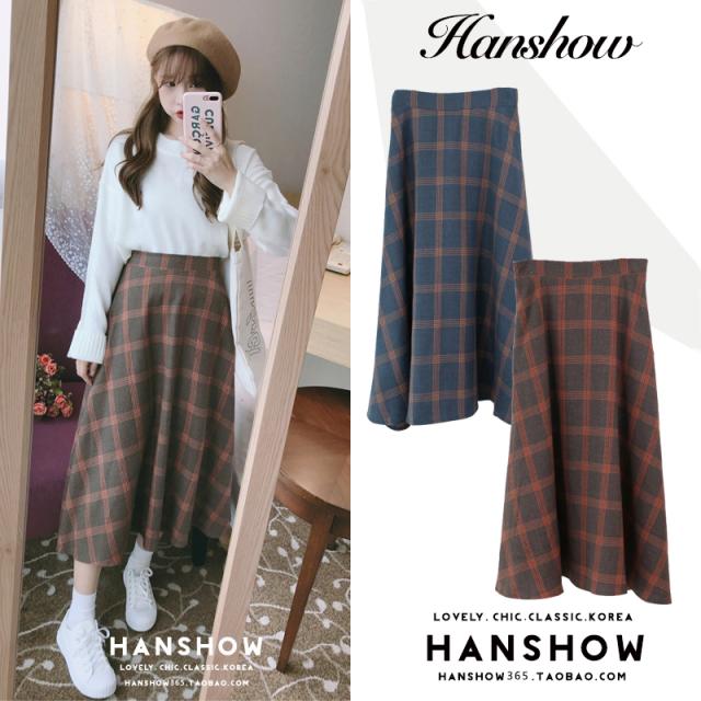 レディースファッション ボトムス スカート ロングスカート チェック柄