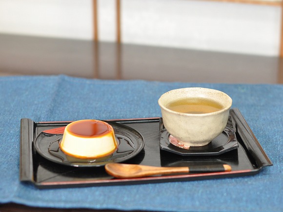 ミニ長寿梅と神戸プリン