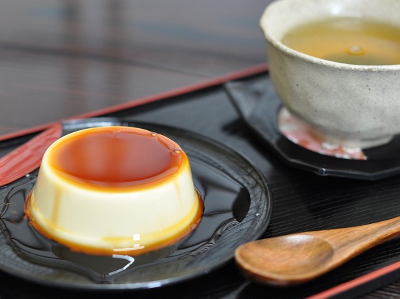 ミニ長寿梅と神戸プリン