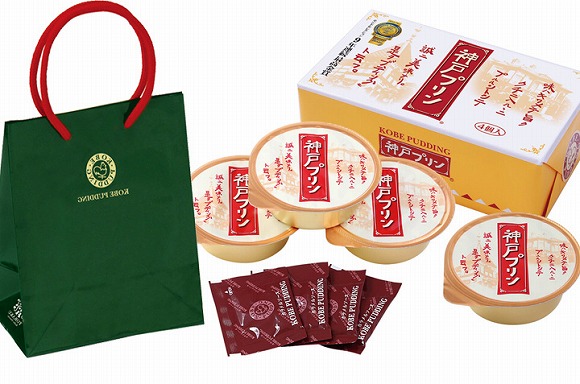 ミニ長寿梅と神戸プリン