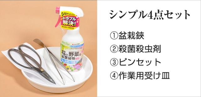 盆栽道具4点セット