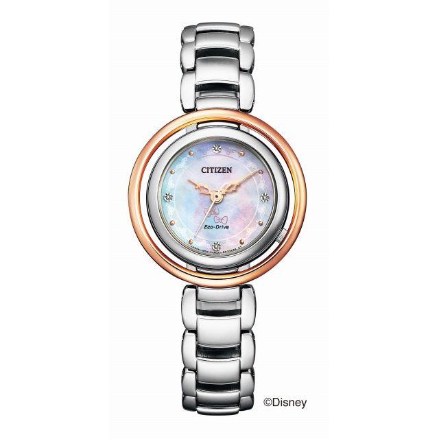 高い素材 腕時計 21年1月28日発売 Citizen ディズニーコレクション ウォームゴール レディース Em0665 57w Marie 限定モデル500本 Disney 腕時計レディース Sutevalle Org
