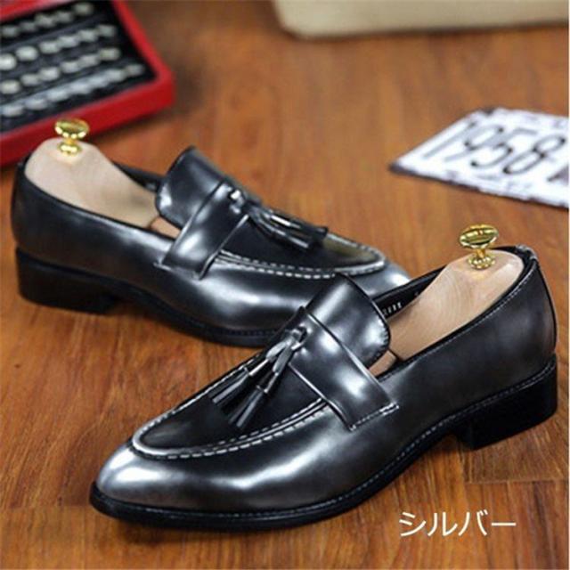 Berluti 　タッセルローファー　ドライビングシューズ　スリッポン ローファーメンズスリッポンタッセルイギリス風ビジネスシューズ