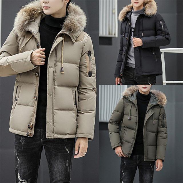 ダウンジャケット メンズ ジャケット ブルゾン フード付きダウン