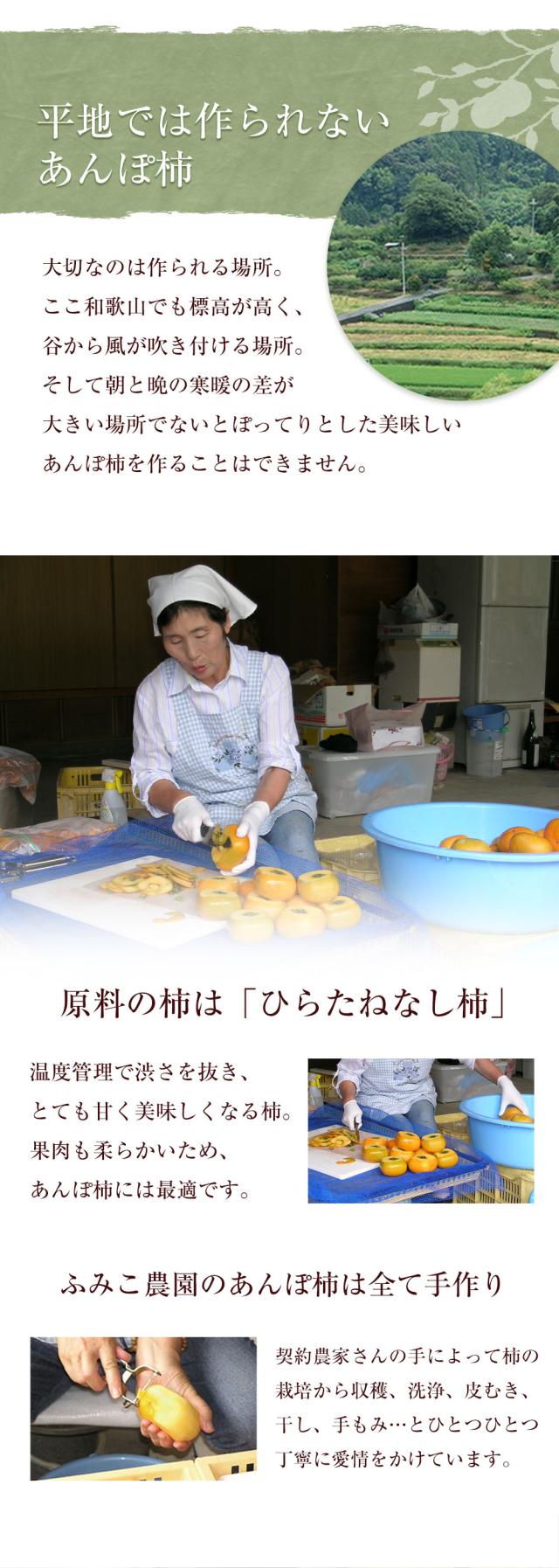 原料の柿はひらたねなし柿