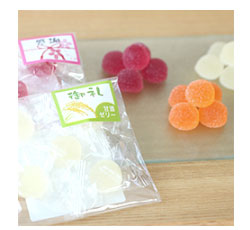 ひと口メッセージゼリー