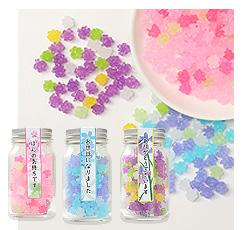 メッセージ入り金平糖