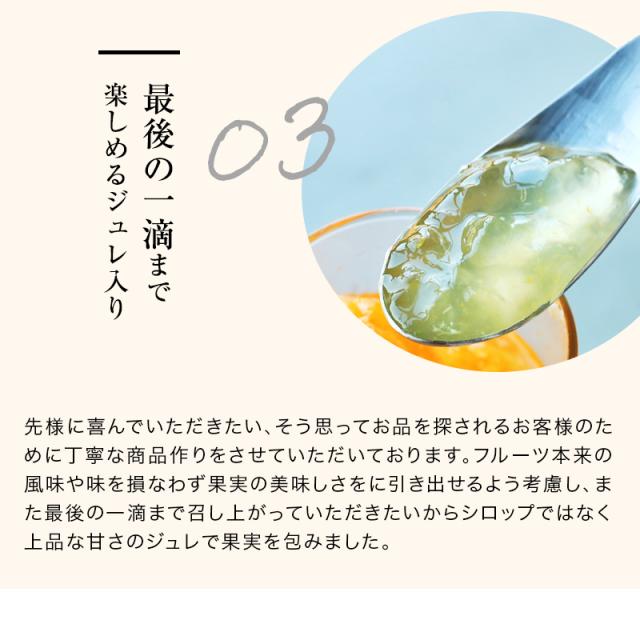 フルーツミックスコンポート140g×6本