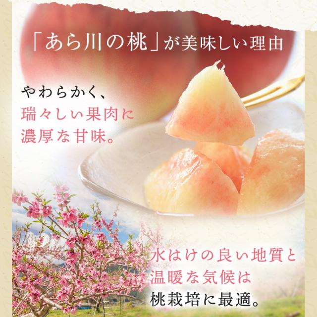 あら川の桃 桃の最高級ブランド!和歌山県産