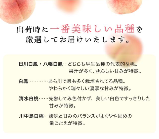 あら川の桃 桃の最高級ブランド!和歌山県産