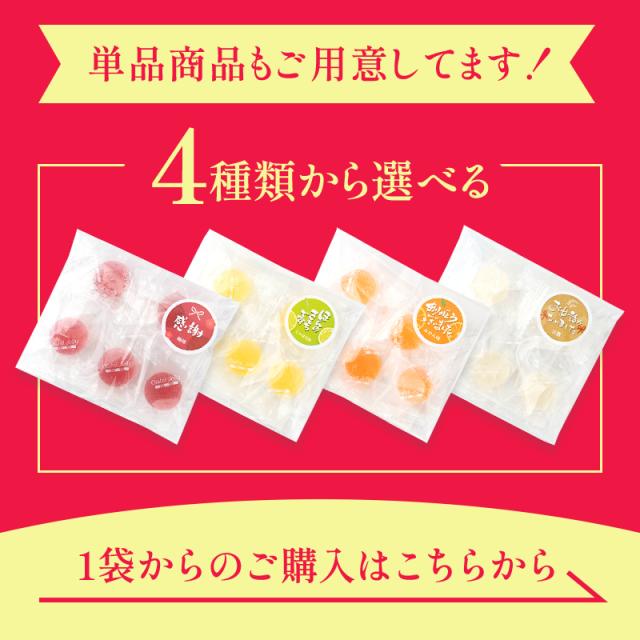 4種類から選べる　軽くてお配り用に最適