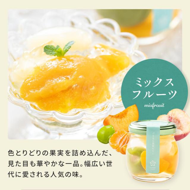 ぷるるん果実ゼリー