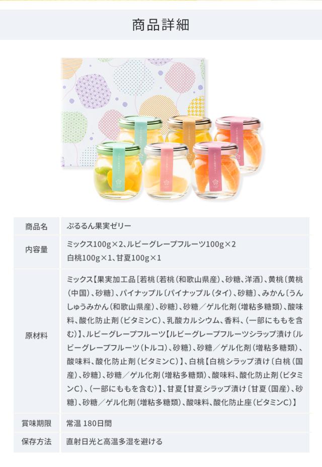 ぷるるん果実ゼリー