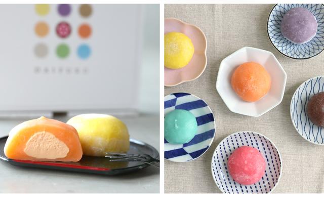 いろどり大福 カラフルでかわいい!もちろん美味しい大福