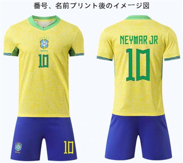 未使用　Lotto ブラジル　サッカー　 ECバイーア ユニフォーム　Lサイズ ブラジル代表 サッカーユニフォーム SIZE S イエローx黄緑