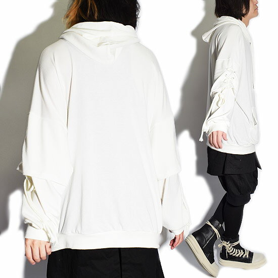 総合ランキング1位 パーカー メンズ ロングtシャツ プルーバーパーカーロング丈カットソー変形ロンtフード個性的v系ビジュアル系ストリート系韓国お兄系衣装 期間限定セール Www Iacymperu Org