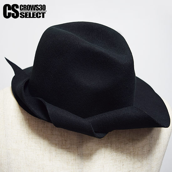 21春夏 ハット メンズ つば広ハット 変形 アシンメトリー アシメ 男 帽子 レディース ユニセックス V系 ビジュアル系ストリート系韓国お兄系衣装 受注発注 Www Arnabmobility Com