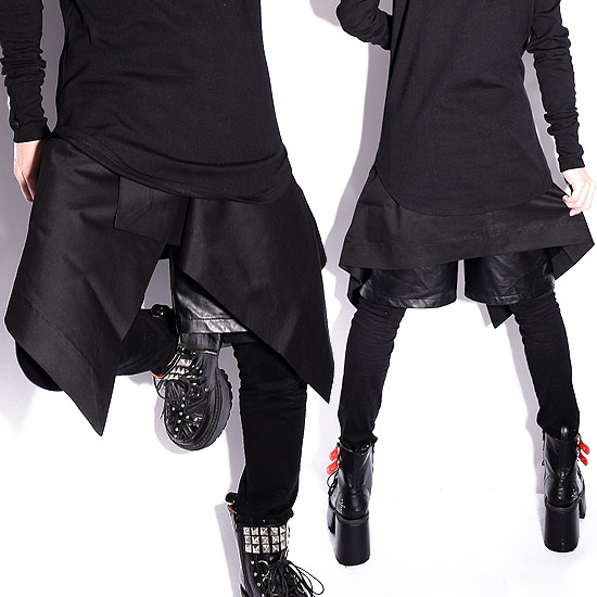 ラッピング無料 返品も保証 スカート メンズ 巻きスカート メンズファッション 変形 腰巻き 個性的 サロン系 お兄系 V系 ビジュアル系 ストリート系 衣装 韓国 21年春夏再入荷 Www Iacymperu Org