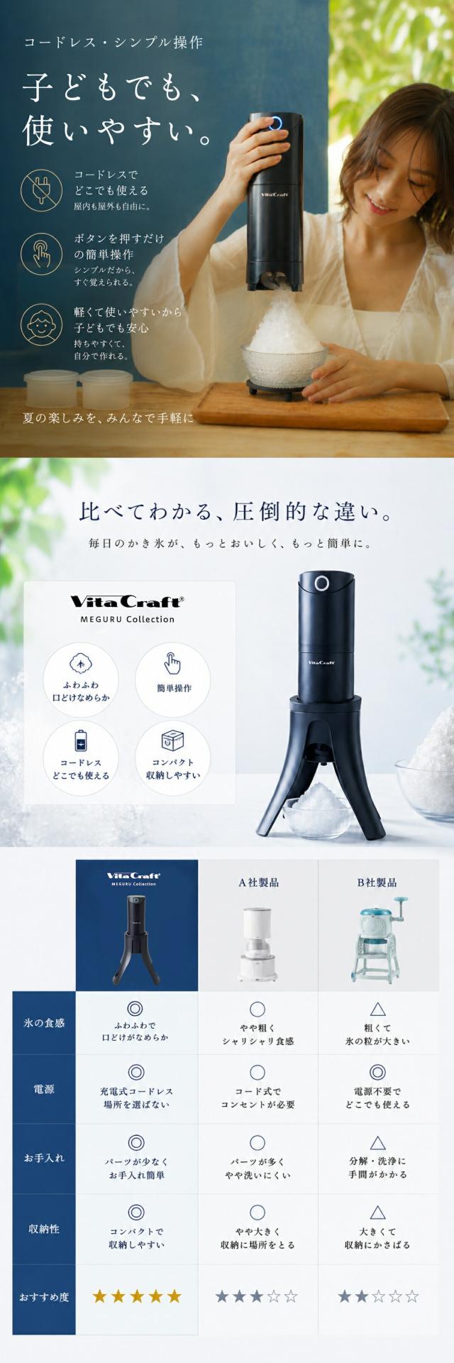 ビタクラフト かき氷器 lp11