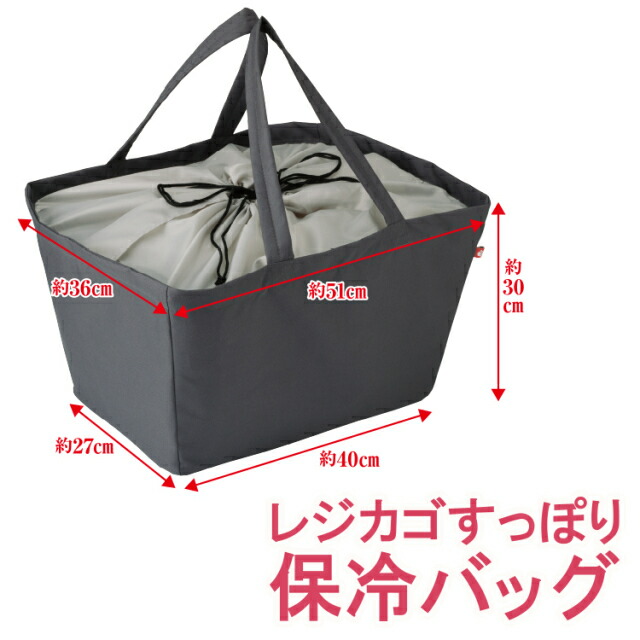 レジカゴすっぽり保冷バッグ lp10