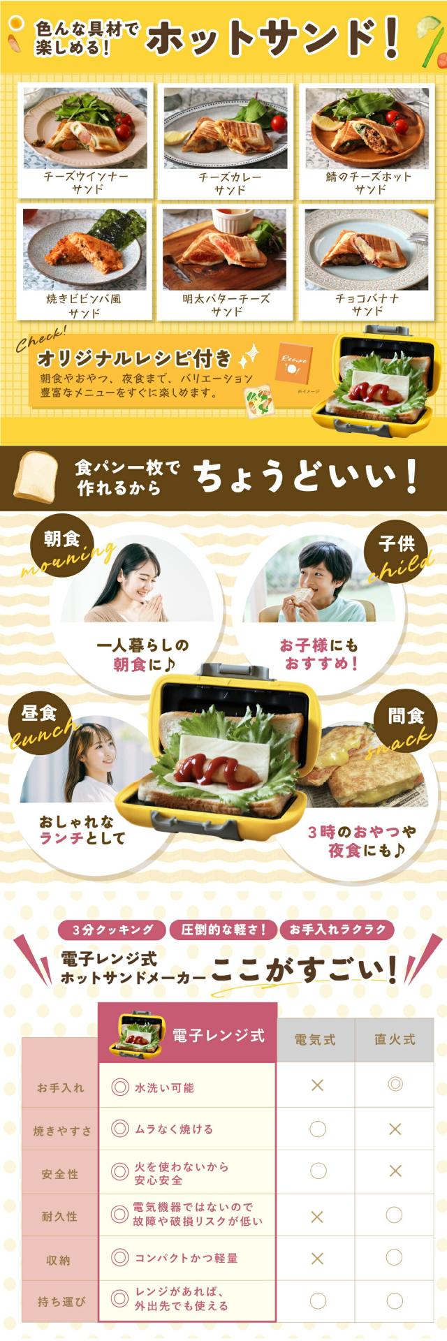 ハーフホットサンドメーカー05