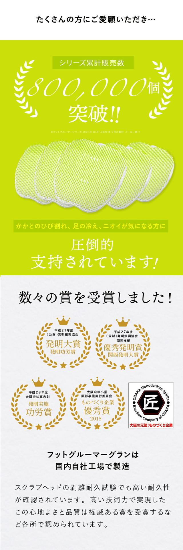 フットグルーマーグラン フットブラシlp02