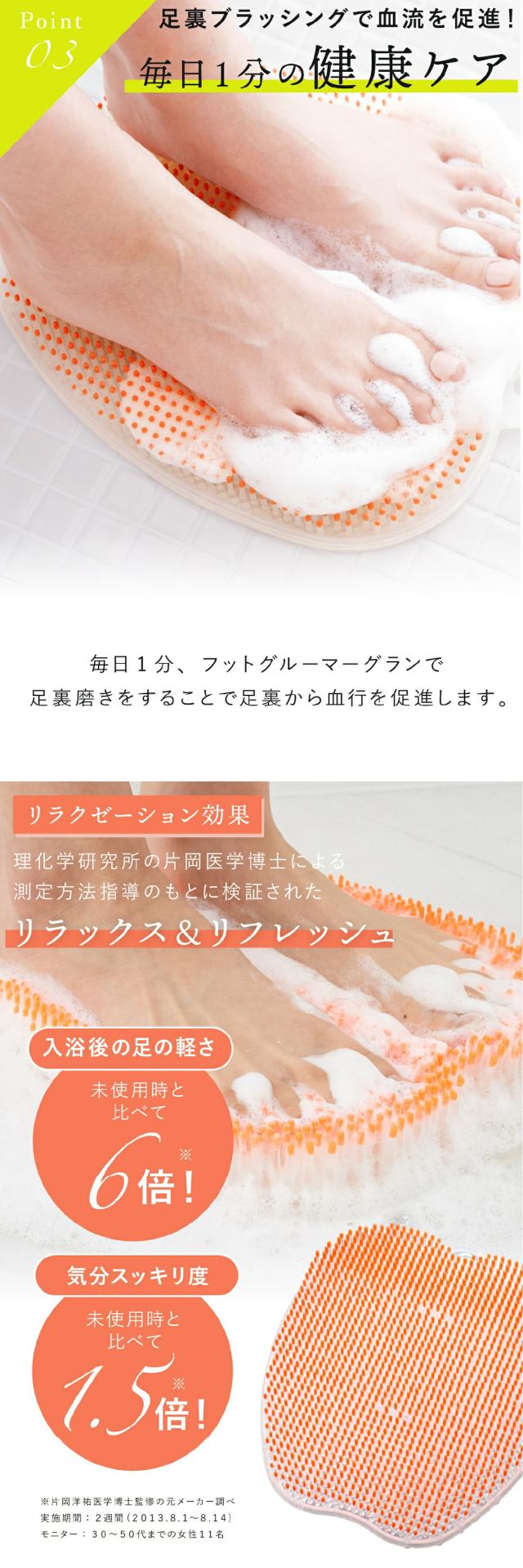 フットグルーマーグラン フットブラシlp07