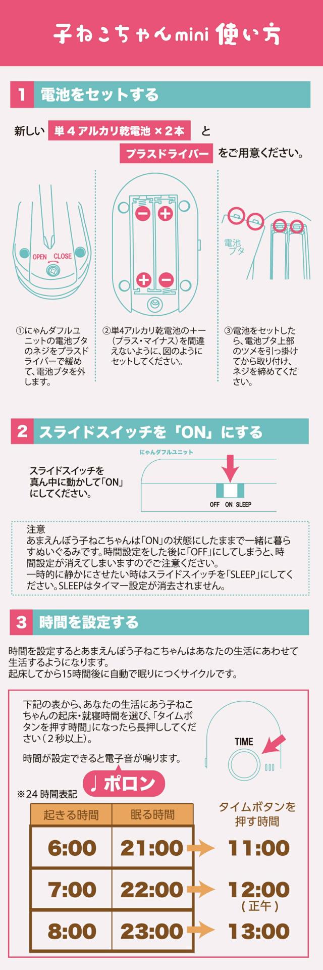 かわいいなきごえ あまえんぼう 子ねこちゃんmini ミケネコ lp06