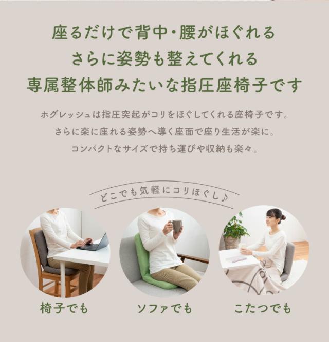 からだスッキリ座椅子 ホグレッシュ lp03