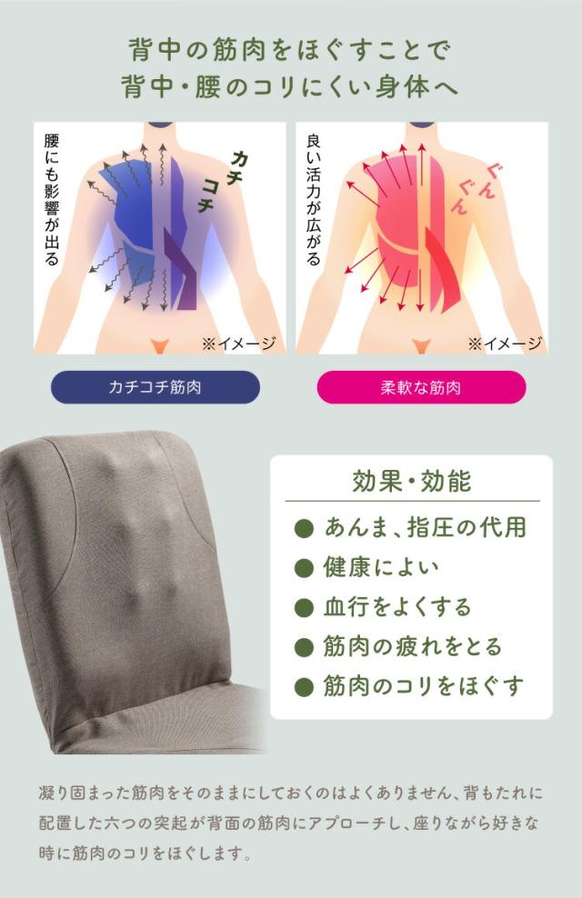 からだスッキリ座椅子 ホグレッシュ lp07