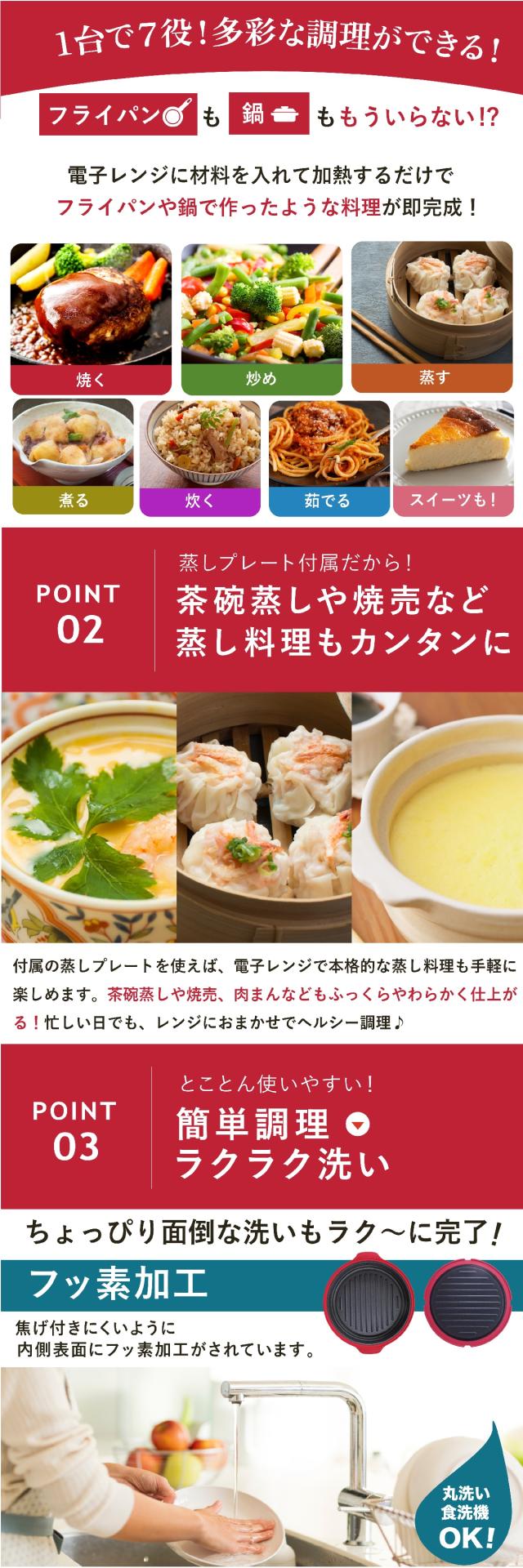 レンジで焼ケール両面焼き04