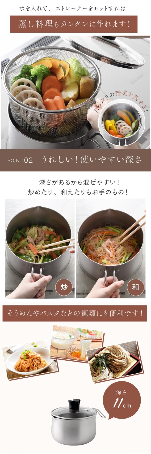 マルチポット 18cm ストレーナー付き lp04