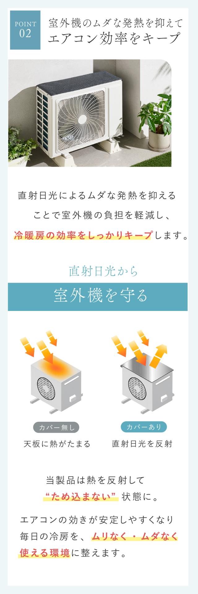 セキスイ エアコン室外機カバー lp07